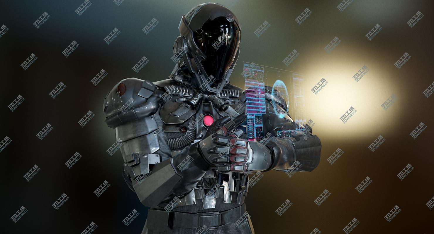 images/goods_img/202104091/3D Sci-Fi Soldier Rigged model/2.jpg